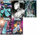 SILVER SURFER REBIRTH #1 (2022,MARVEL)  SET LOT OF 5 COVERS