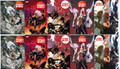 X-MEN RED #1  2022  LOT OF 10 REG & VARIANT COVERS