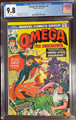 OMEGA THE UNKNOWN #1 (1976) 1st APPEARANCE   CGC 9.8