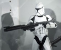 STAR WARS CLONE TROOPER HOT TOYS FIGURE -EP II ATTACK OF THE CLONES