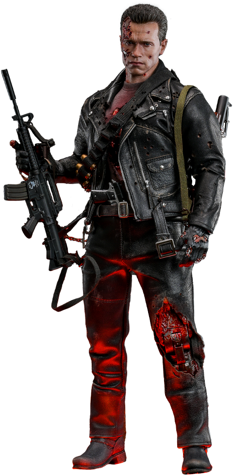 Terminator 2 Judgment Day T-800 バストフィギュア Terminator 2: Judgement Day MMS795 T-800 (2.0) 1/6th Scale