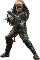 BROKEN TUSK PREDATOR  HOT TOYS FIGURE ALIENS VS PREDATOR CMS029