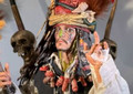 JACK SPARROW PELEGOSTOS CHIEF HOT TOYS FIGURE (PIRATES OF THE CARIBBEAN, DEAD MAN'S CHEST ) DX48