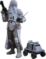 IMPERIAL REMNANT SNOWTROOPER STAR WARS THE MANDALORIAN™ AND GROGU™ HOT TOYS FIGURE MMS838