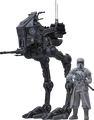 IMPERIAL REMNANT AT-RT DRIVER™ AND AT-RT™ STAR WARS THE MANDALORIAN™ AND GROGU™ HOT TOYS FIGURE MMS875