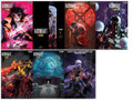 MIDNIGHT X-MEN #1 LOT OF 7 REG & VARIANT COVERS NM 