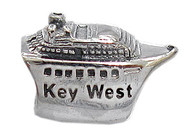 Sterling Silver Key West Cruise Ship Bead