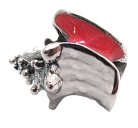 Beautiful 3 Dimensional Conch Shell Bead