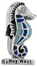 Key West Seahorse with CZ and Enamel