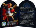 Coast Guard St. Michael II Arched Diptych