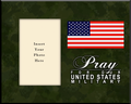 Pray for Our US Military Photo Frame
