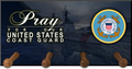 Pray for our Coast Guard Keychain Holder