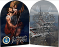 Air Force St. Christopher I Arched Diptych