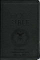Laser Embossed Catholic Bible with Airforce Cover - Black NABRE