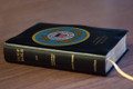 Personalized Catholic Bible with Coast Guard Cover - Black Bonded Leather RSVCE