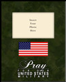 Pray for Our US Military Picture Frame (Insert Your Photo) Vertical