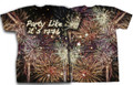 Party Like it's 1776 Graphic Poly T Shirt
