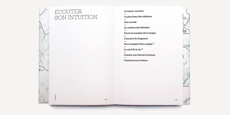 Cheminement — Michel Bras (French) - Le Sanctuaire