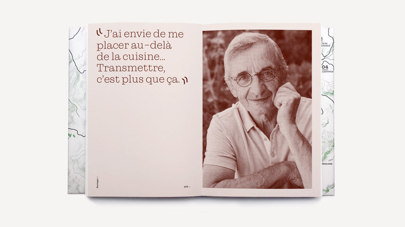 Cheminement — Michel Bras (French) - Le Sanctuaire