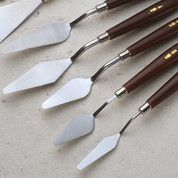 Economical Palette Knife Set of 5 - Metal
