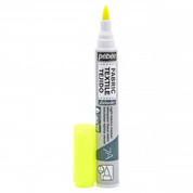 Pebeo Setaskrib Fabric Marker - Fluorescent Yellow