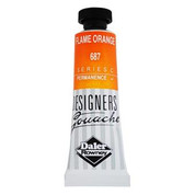 Daler Rowney Designers' Gouache - Flame Orange - Series C - 15ml