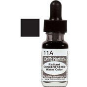 Dr. Ph. Martin's Radiant Concentrated Watercolour Ink - Black