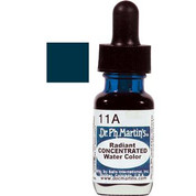 Dr. Ph. Martin's Radiant Concentrated Watercolour Ink - Slate Blue