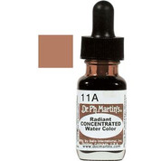 Dr. Ph. Martin's Radiant Concentrated Watercolour Ink - Tobacco Brown