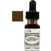 Dr. Ph. Martin's Radiant Concentrated Watercolour Ink - Coffee Brown