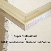Bespoke: Super Professional x Universal Primed Medium Grain Cotton Mixed Fibres 507
