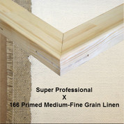 Bespoke: Super Professional x Universal Primed Medium Fine Grain Linen 166