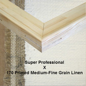 Bespoke: Super Professional x Universal Primed  Fine Grain Linen 170