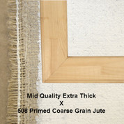 Bespoke: Mid Quality x Universal Primed Coarse Grain Jute 508