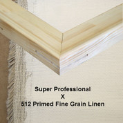 Bespoke: Super Professional x Universal Primed Fine Grain Linen 512