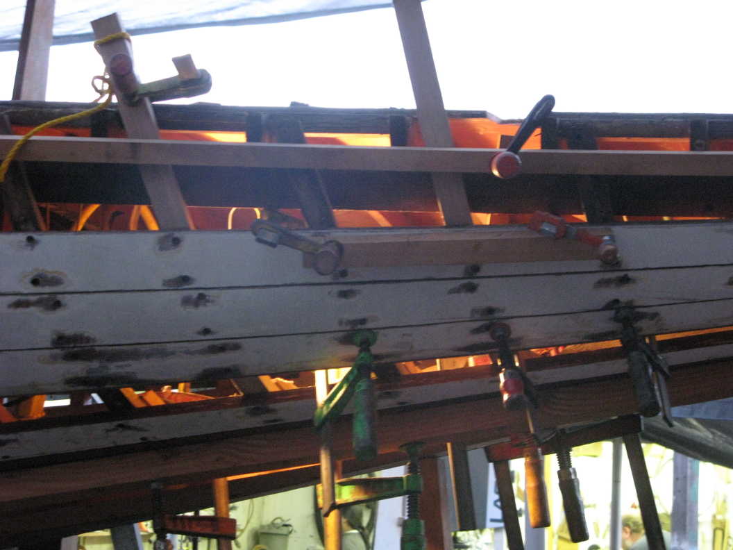 Clamping Rib Wood bending for wood wooden boats and the marine industry was our ...