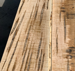 Curly Tiger Stripe Ambrosia Maple is highly variable. This is a reference picture
