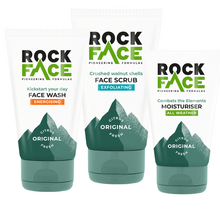 Rockface Skincare Bundle (Facewash + Scrub + Moisturiser)