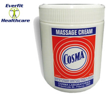 White massage cream. 435g tub. This is a 'wipe-on', 'wipe-off' massage treatment cream that leaves no oily residueAll natural ingredients: including beeswax, almond oil, paraffin wax, white medicinal oil, de-ionised water, borax powder, fragrance in a cream base.