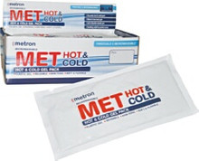 Met Cold Hot & Cold Pack
Standard sized Hot & Cold Pack. Re-usable hot and cold pack. The elastic gel is non-toxic and biodegradable.

Sizing:
27.5 x 135.cm