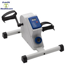 The digital pedal exerciser is a compact lightweight exerciser which is self powered and portable.