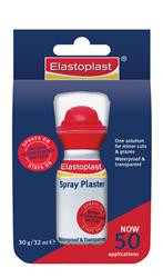Elastoplast Spray Plaster is an antiseptic plastic skin for most superficial cuts and abrasions. It's your one stop solution for all minor cuts and scrapes.