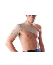 The Reinforced Shoulder Brace is designed with two reinforced elastic straps on upper arm provide extra support for the shoulder.