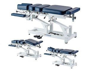 Superior Quality used by Professionals World Wide for optimal treatment. The VERTI S Series Drop table   features four manual drops: Cervical, Thoracic, Lumbar and Pelvic.