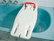 Standard Bath Board

This comfortable contoured bath board comes complete with a handle, cut out soap dish & can easily be adjusted to fit bath widths of between 450mm to 710mm. Rubber pads secure the bath board & help to reduce slipping.