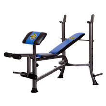 The Marcy standard weight bench is a versatile weight bench which enables the user to target various muscle groups. 