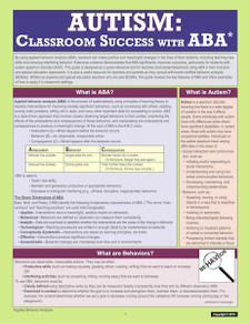 Autism: Classroom Success with Applied Behavior Analysis