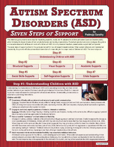 Autism Spectrum Disorders (ASD): 7 Steps of Support