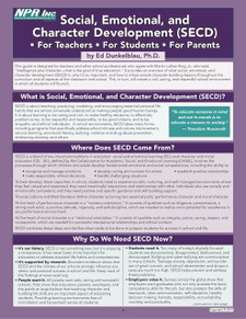 Social, Emotional, and Character Development for Teachers, for Students, for Parents