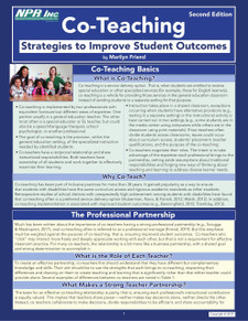 Co-Teaching: Strategies to Improve Student Outcomes